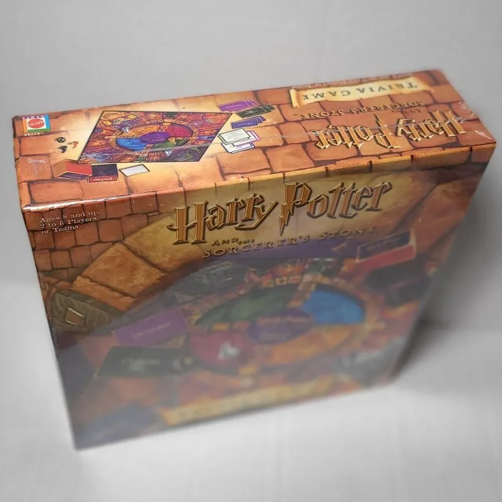 Harry Potter and the Sorcerer’s Stone Trivia Game (Mattel, 2000) resealed